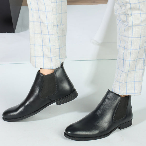Men's Classic Slip-On Chelsea Boots