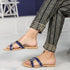 Women's Criss-Cross Strap Flat Sandals
