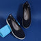 Women's FlyKnit Comfort Slip-On Ballet Flats
