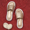 Women's Quilted Comfort Slide Sandals