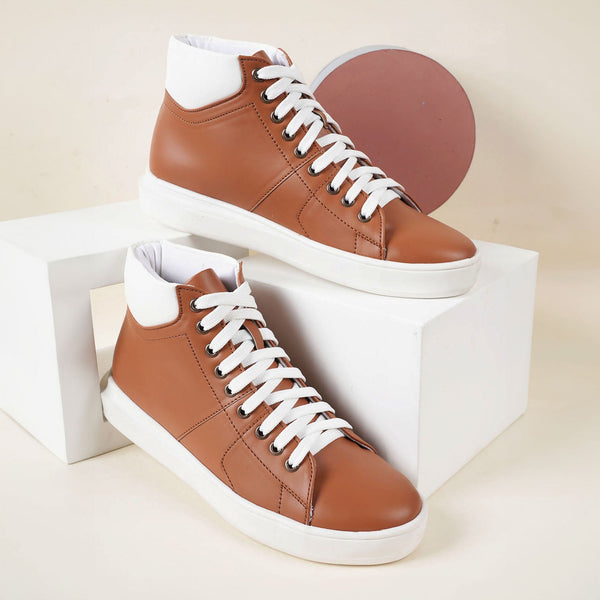 Women's Mid-Top Casual Lace-Up Sneakers
