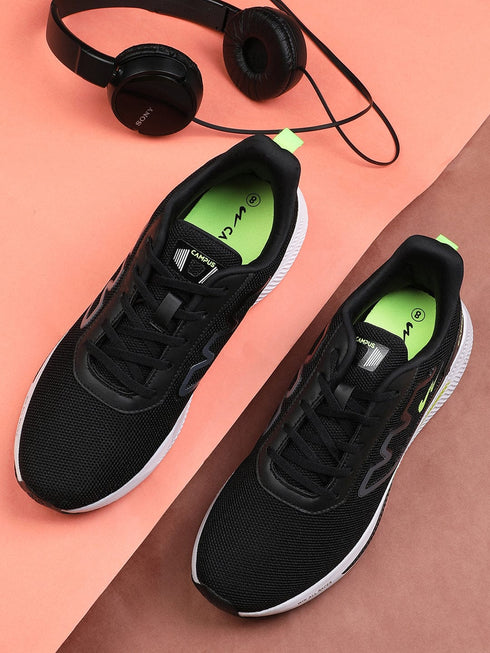 RAKE Black Men's Running Shoes