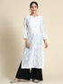 Nikita in Noor House of Kari Chanderi Silk Long Kurta