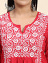 Hand Embroidery Chikankari Long Kurti for Women