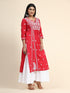 Hand Embroidery Chikankari Long Kurti for Women