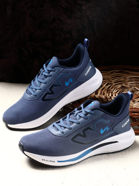 RAKE Blue Men's Running Shoes
