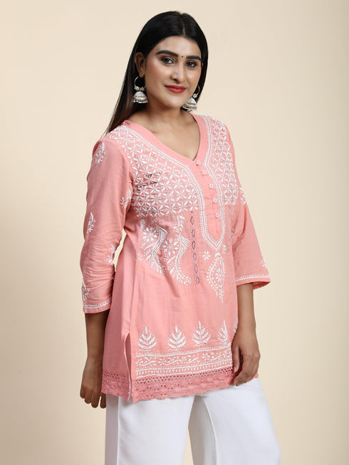 HOK chikankari Tunic for Women