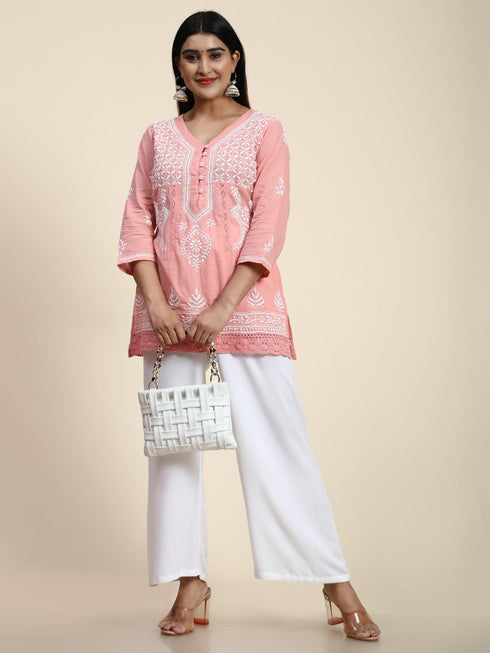 HOK chikankari Tunic for Women