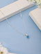 925 Sterling Silver Minimal Dailywear Evil Eye Locket Necklace & Chain