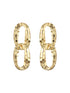 Anti-Tarnish Gold Plated Intwined Dangler Drop Earrings