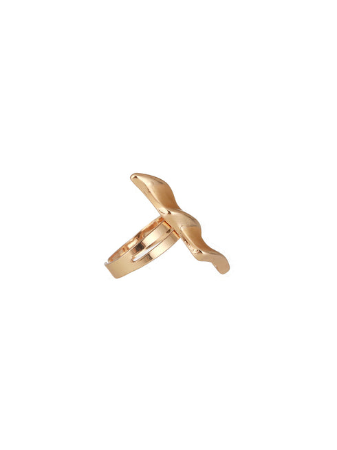 Anti-Tarnish 18k Gold Plated Chunky Charm Link Combo Jewellery Set
