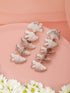 Anti-Tarnish Silver Plated Quirky Long Dangler Earrings