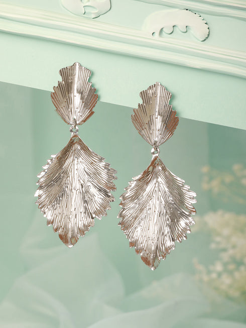 Anti-Tarnish Silver Plated Stylish Quirky Drop Earrings