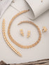 Anti-Tarnish 18k Gold Plated Ball Statement Combo Jewellery Set
