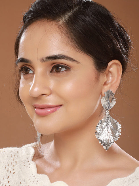 Anti-Tarnish Silver Plated Stylish Quirky Drop Earrings