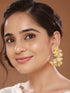 Anti-Tarnish Gold Plated Quirky Statement Hoops Earrings