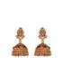 Gold Plated Lakshmi Motif Temple Bridal Necklace Jewellery Set