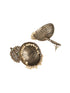 Silver Oxidised Pearl Beaded Filigree Tribal Large Jhumka Earrings