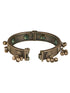 Silver Oxidised Tribal Boho Statement Ghungroo Kada Bangle Bracelet