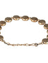 Silver Oxidised Toned Combo Floral & Butterfly Motif Minimal Dailywear Stackable Bracelet