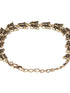 Silver Oxidised Toned Combo Floral & Butterfly Motif Minimal Dailywear Stackable Bracelet