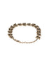 Silver Oxidised Toned Combo Floral & Butterfly Motif Minimal Dailywear Stackable Bracelet