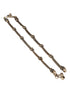 Set of 2 Oxidised Silver Lookalike Minimal Dailywear Anklet Payal