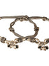 Set of 2 Oxidised Silver Lookalike Minimal Dailywear Anklet Payal