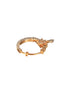 Gold Toned AD Zircon Studded Floral Designer Spring Nath
