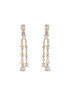 Gold Toned AD Studded Layered Minimal jewellery Set
