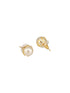 Gold plated Pearl studed earring