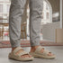 Men's Dual Strap Lightweight Comfort Slide Sandal