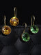 Pack of 2 Gold Plated Combo Hoop Earrings