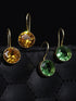 Pack of 2 Gold Plated Combo Hoop Earrings