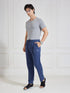 Men's Navy Regular Fit Track Pants