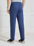 Men's Navy Regular Fit Track Pants
