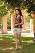 Women Printed Pure Cotton Peplum Top