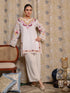 Falak Kashmiri Short Kurta - White