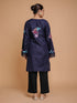 Falak Kashmiri Long Kurta - Blue