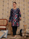 Falak Kashmiri Long Kurta - Blue