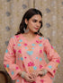 Falak Kashmiri Long Kurta - Peach