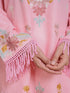 Komal x HOK Falak Kashmiri Long Kurta - Pink
