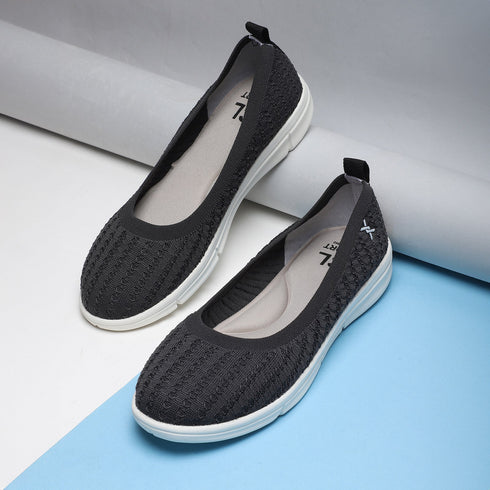 Women's FlyKnit Comfort Slip-On Ballet Flats