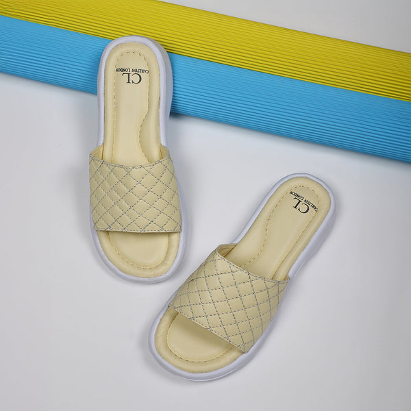 Women's Quilted Comfort Slide Sandals