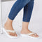 Women's Ruched Strap Thong Comfort Flip-Flops