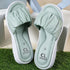 Women's Ruched Strap Comfort Slide Sandals