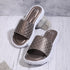 Women's Quilted Comfort Slide Sandals