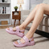 Women's Embellished Bow Slingback Waterproof Sandals
