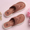 Women's Paneled Thong Comfort Flip-Flops