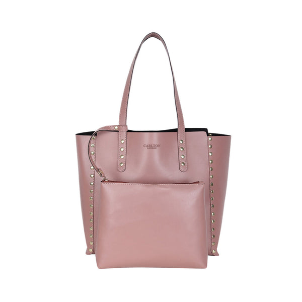 Carlton London Isabella Tote Pink Bag CLHB 01